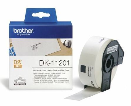 Brother QL-sarja tarrarulla vakio-osoitetarra 29 x 90mm/400 kpl