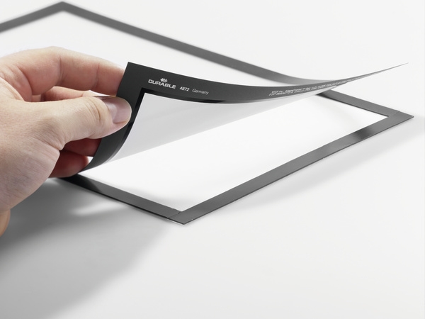 Duraframe A3 musta Pakkauksessa 2kpl, musta reuna, Durable