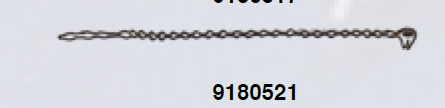 Dennison niputusside nylon 125mm säädettävä 1000/pak