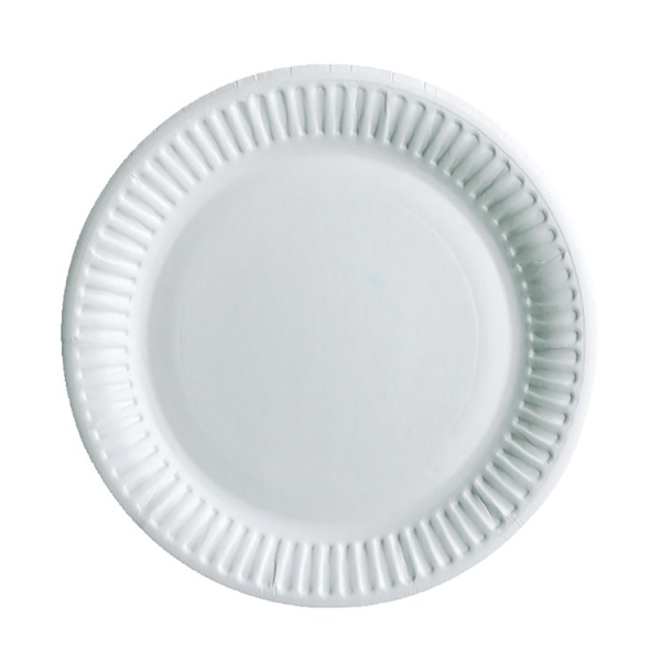 Kertakäyttölautanen 15cm Econo kartonkia, 100pak