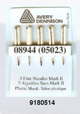 Dennison varaneula 5kpl Mark 2 ohut, 5kpl/pak