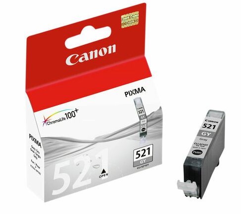 Canon CLI-521G harmaa mustepatruuna