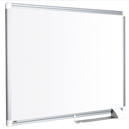 Valkotaulu 1200x900mm teräsemalipinta, magneettinen