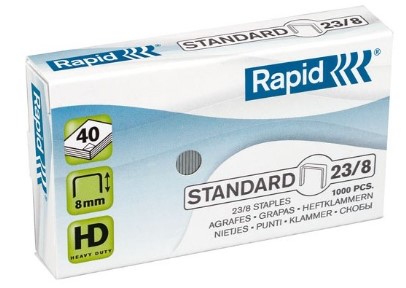 Nitojan niitit 23/8 1000 kpl, Rapid