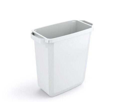Roska-astia 60L Durabin valkoinen