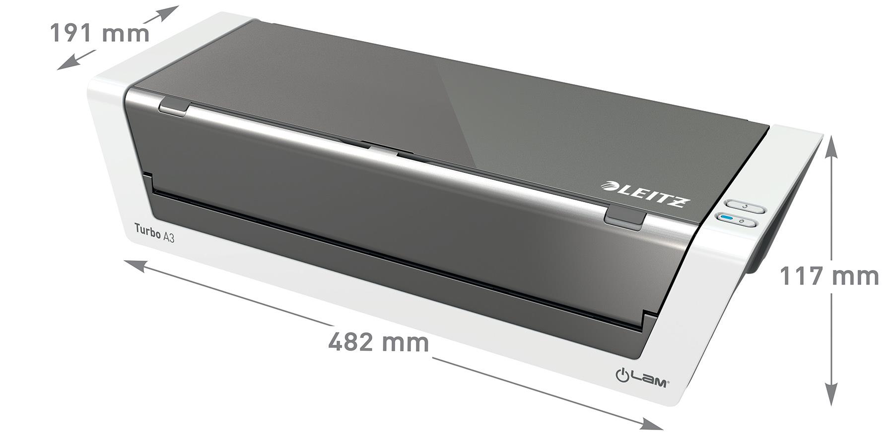 Laminointilaite A3, i-LAM touch 2 Turbo A3, Leitz - Image 2