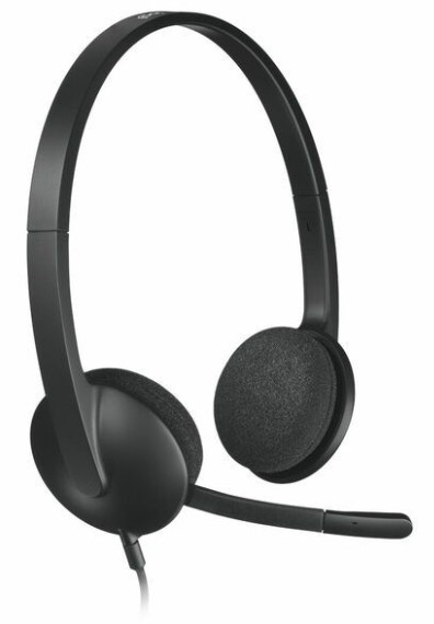 Kuulokkeet Logitech H340, USB