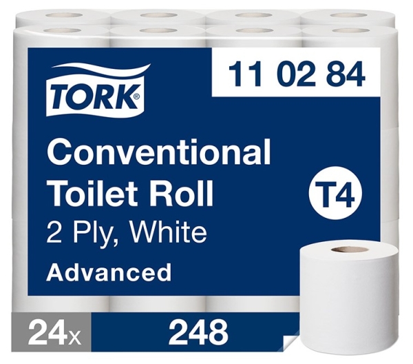 WC-PAPERI TORK ADVANCED, 2-krs. 24rll, T4 (110284)