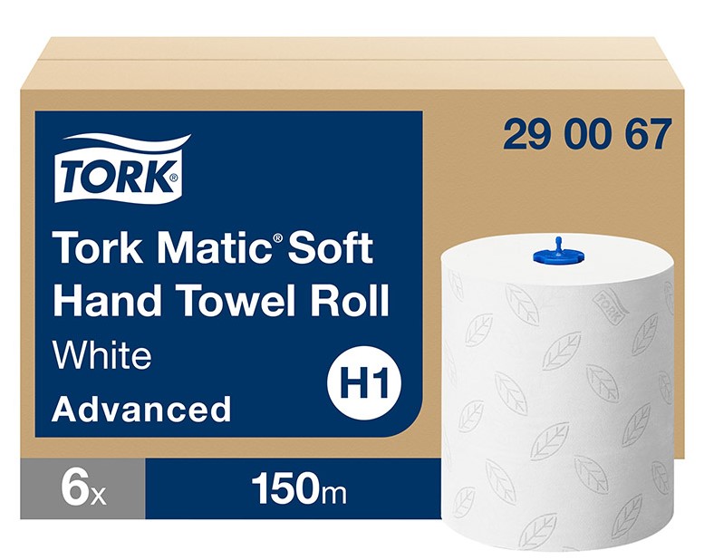 Käsipyyherulla Tork Matic Soft 290067 H1 6rullaa
