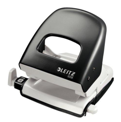 Lävistäjä Leitz 5008, 3mm, musta, 30 arkkia