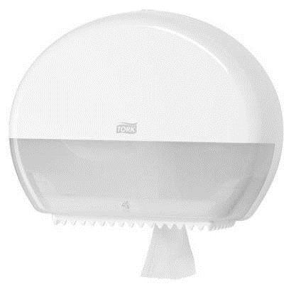 Annostelija Tork Mini Jumbo WC-paperille valk. T2 /555000