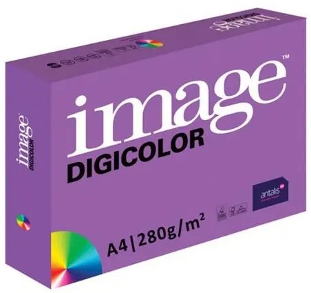 Laserpaperi Image Digicolor 280g A4, 125 arkkia/pkt