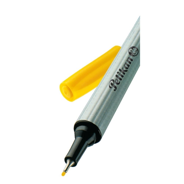 KUITUKÄRKIKYNÄ 0,4 MM KELTAINEN PELIKAN