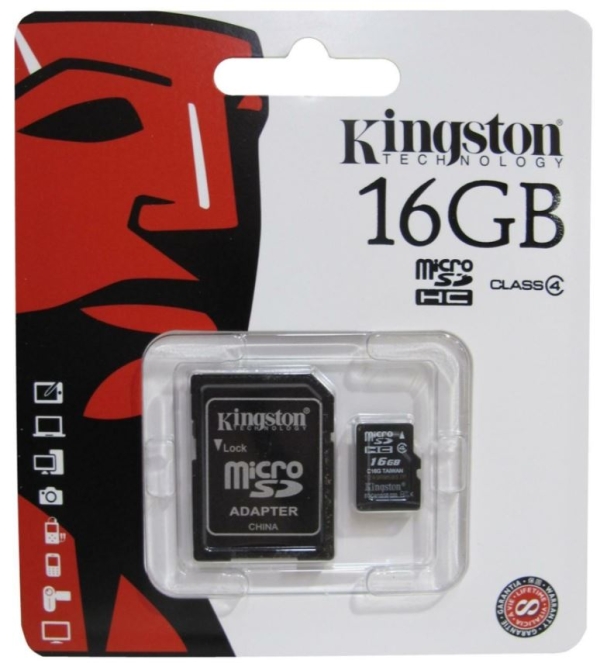 Kingston 16GB micro SDHC