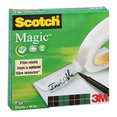 Asiakirjateippi 19mm x 66m 810, 3M Scotch
