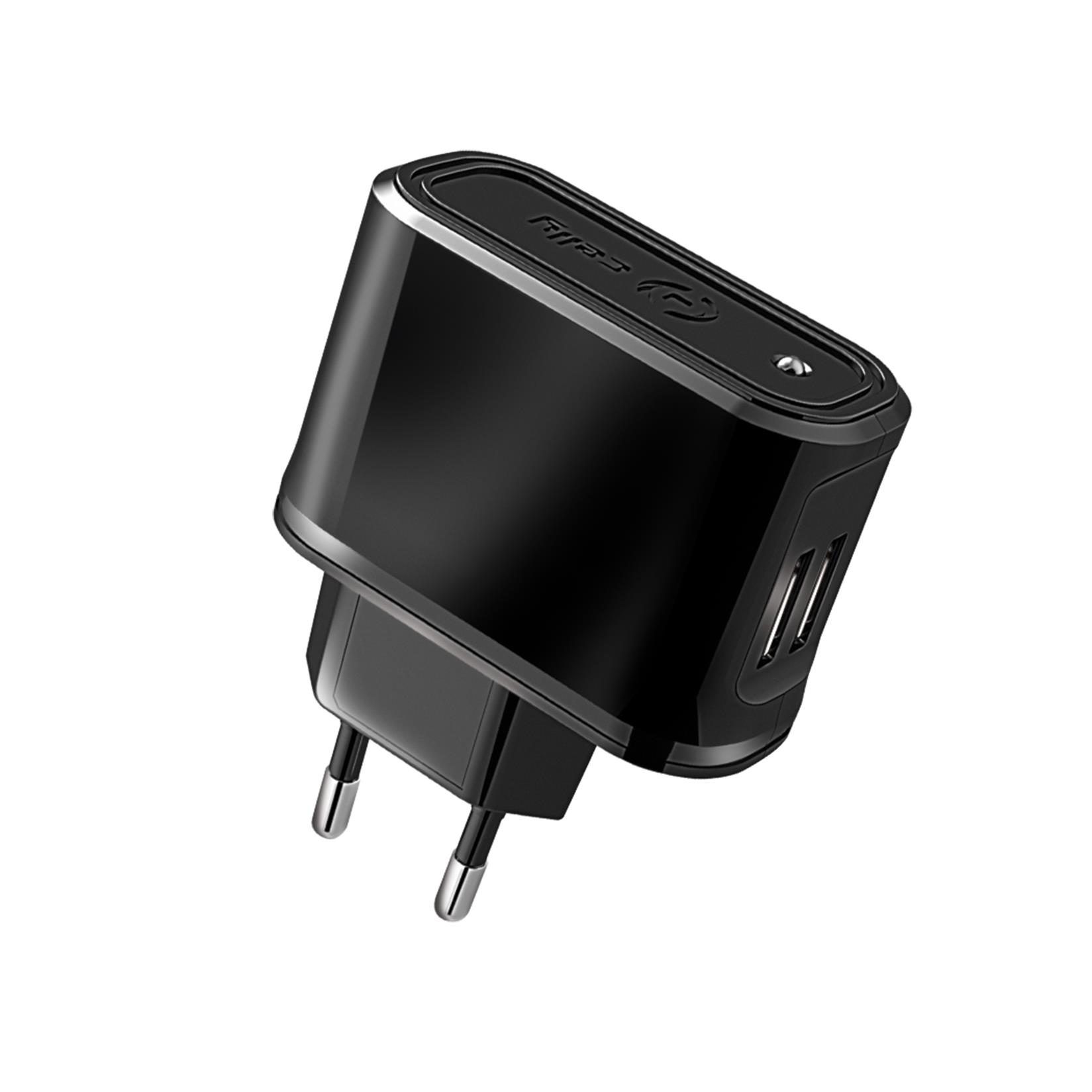 Celly Verkkoadapteri 220V 2.1A 2xUSB