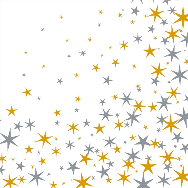 SERVETTI 33 CM – Stardust gold