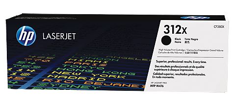 HP CLJ MFP M476dn musta 4,4K värikasetti 312X