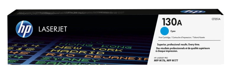 HP LJ MFP M176/M177 cyan värikasetti 130A 1K