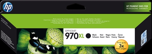 HP No 970XL HY musta suurtuotto mustepatruuna