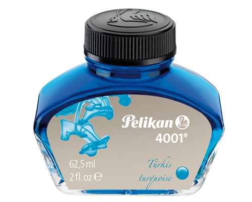 TÄYTEKYNÄN MUSTE 62,5 ML TURKOOSI PELIKAN