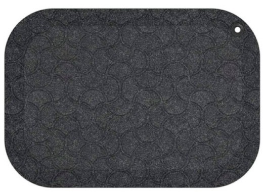 Työpistematto StandUp musta 53x77x1,6cm