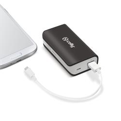 Celly lisävirtalähde 4000mAh Musta