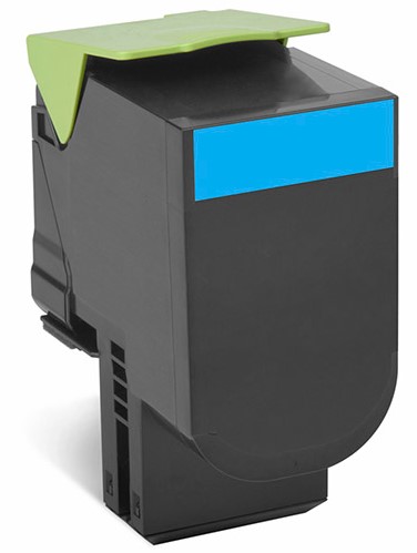 Lexmark CX310/CX410/CX510 2K palautusvärikasetti cyan 802SC