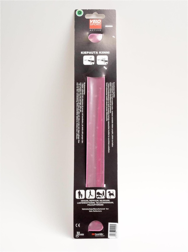 Velo sport D jousiheijastin pinkki