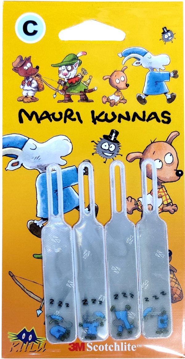 Kiilu C vetoketjuvedin Mauri Kunnas Herra Hakkarainen