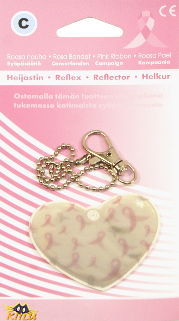 KIILU D ROOSA NAUHA HEIJASTIN SYDÄN