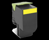 Lexmark CX510 4K keltainen palautusriit.värikasetti 802XY