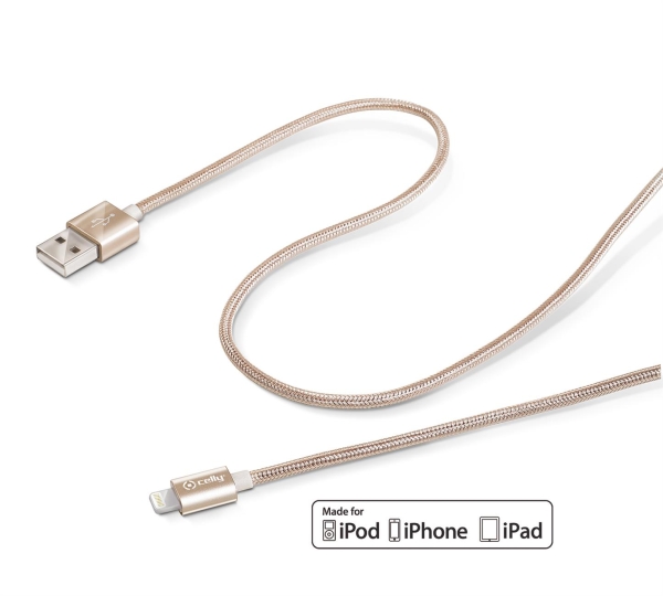 Celly Latauskaapeli 1 m USB – Lightning MFi