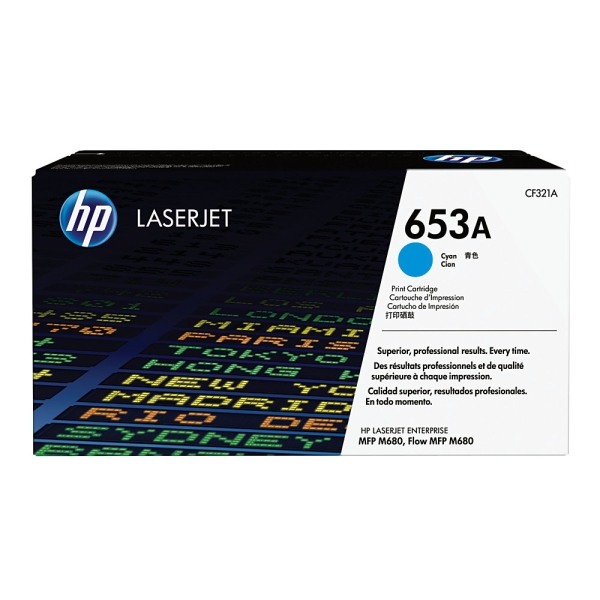 HP CLJ MFP M680 cyan 16,5K värikasetti 653A