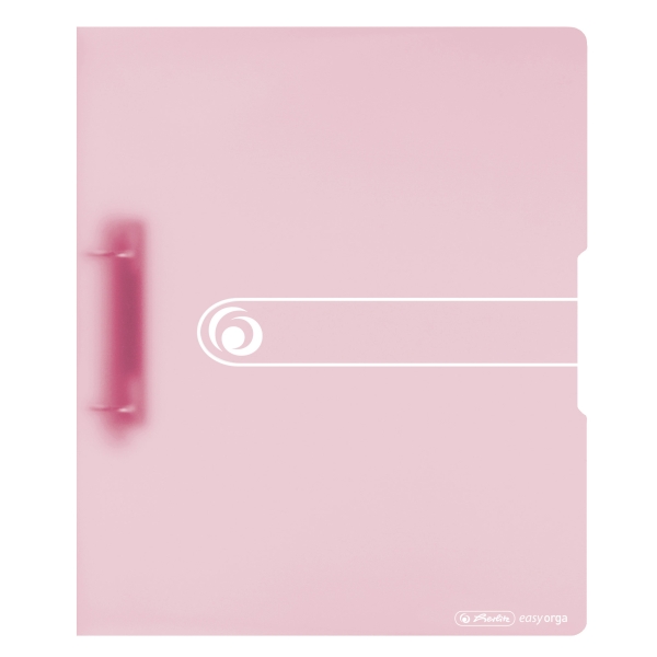 RENGASKANSIO A4 PP 25 MM EASY ORGA ROSE