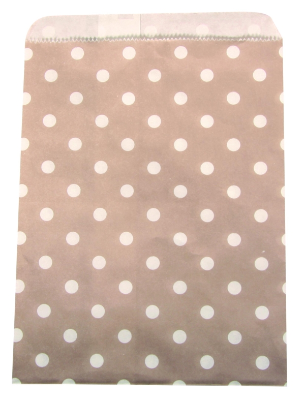 PAPERIPUSSI 25 KPL BEIGE PILKULLINEN ELINTARVIKEKELP. RAYHER