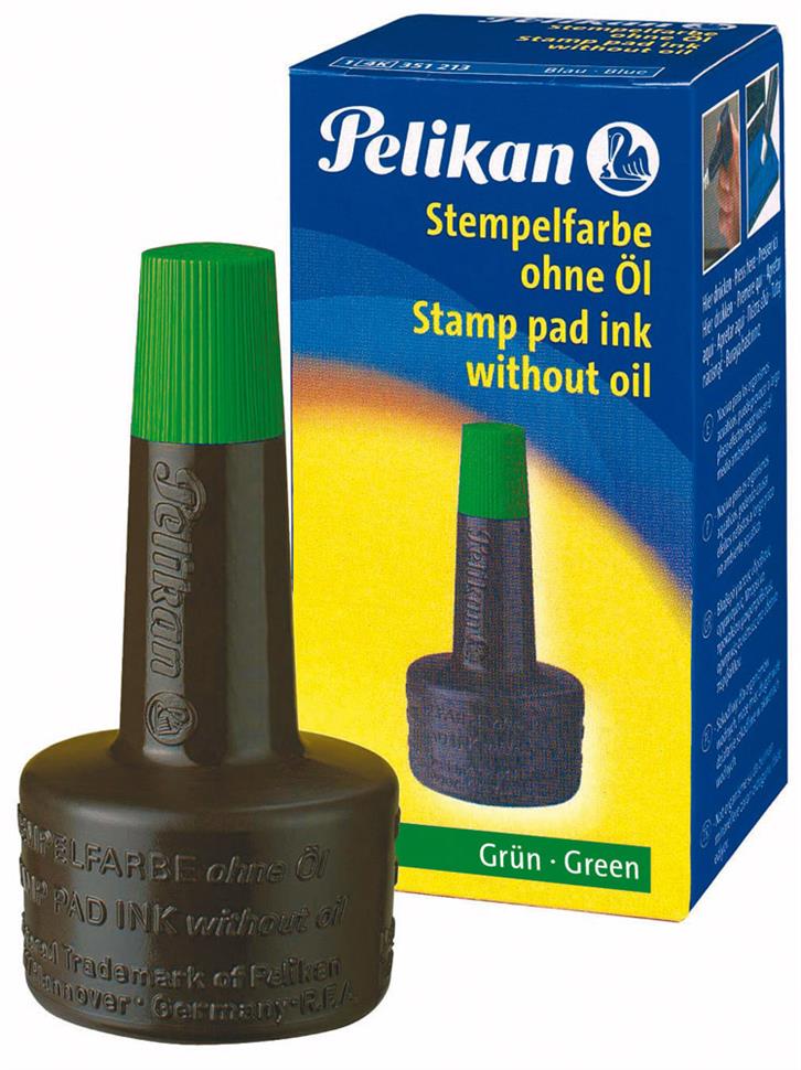 LEIMASINVÄRI 28 ML ÖLJYTÖN VIHREÄ PELIKAN