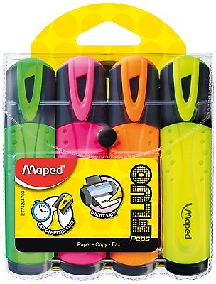 KOROSTUSKYNÄ 4 KPL MAPED FLUO PEPS