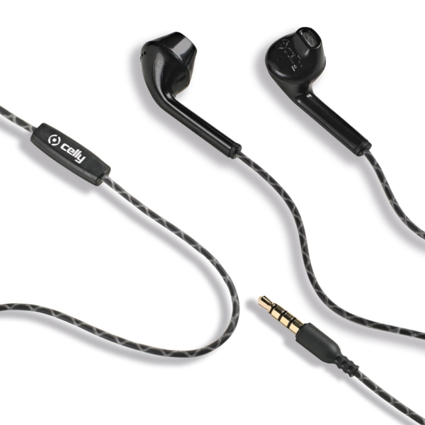Celly Stereo kuulokkeet 3.5 MM musta