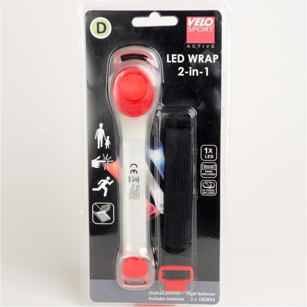 Velo sport D led wrap punainen