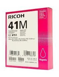 Ricoh Aficio SG 3100 magenta (GC 41M) mustepatruuna