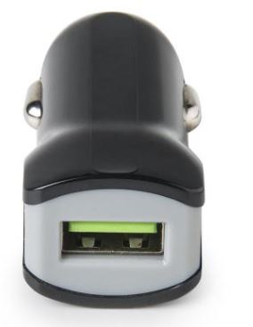 Celly Autolaturi TURBO 1USB 2.4A Musta - Image 4