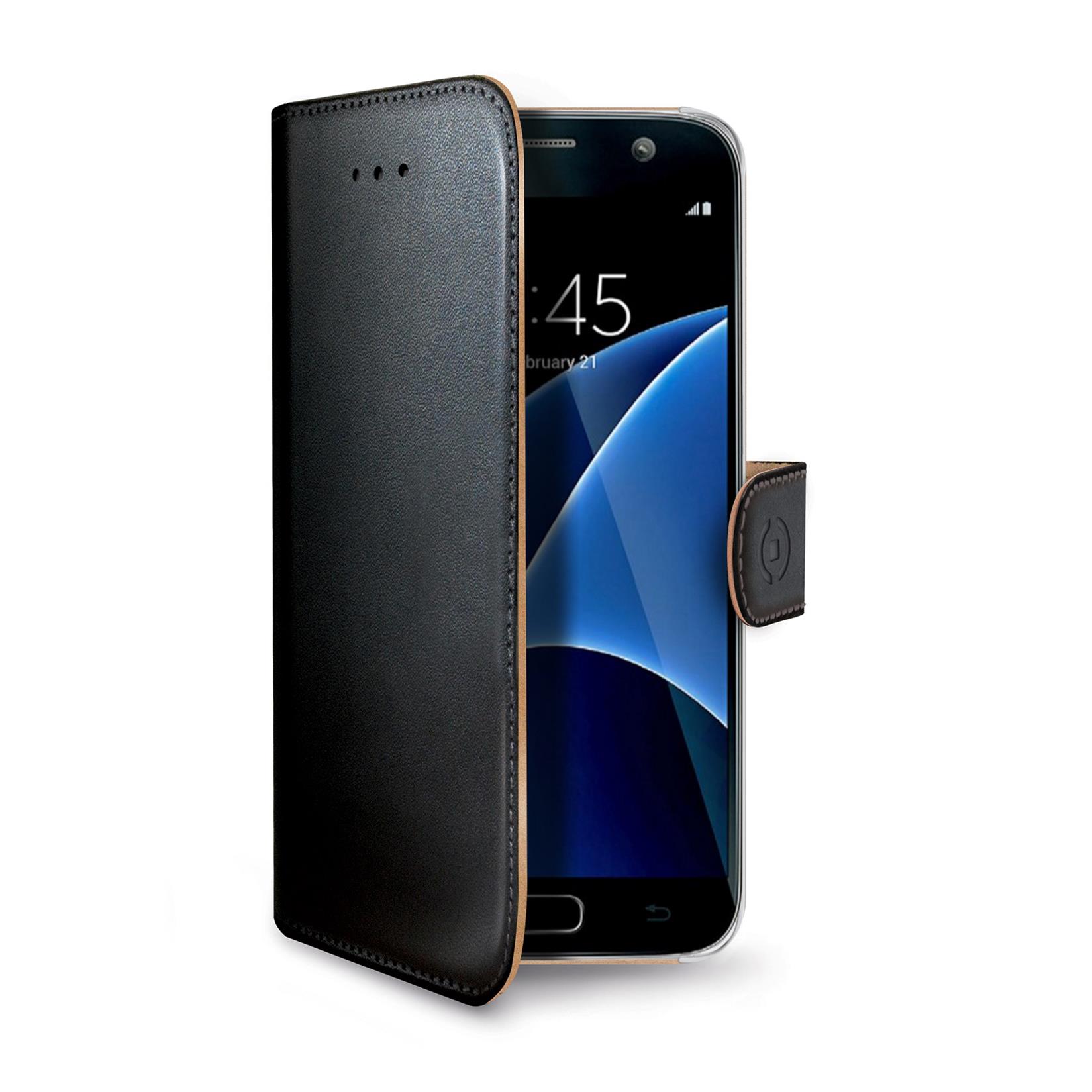 Celly Wally Lompakkokotelo Samsung Galaxy S7 musta