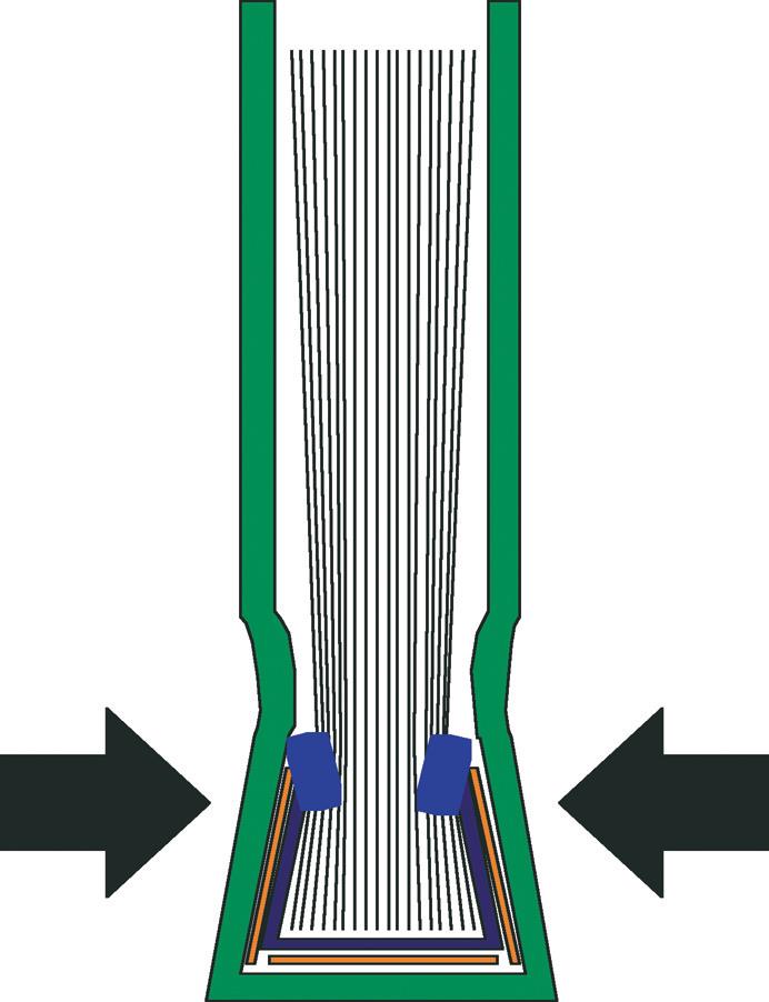 Leitz kirjasidontakansi 3,5mm kova, musta pellava, 10pak - Image 3