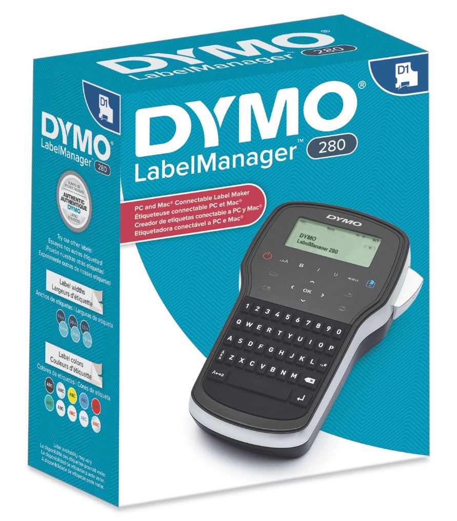 Dymo LabelManager 280 tarrakirjoitin, Ladattava akku - Image 2