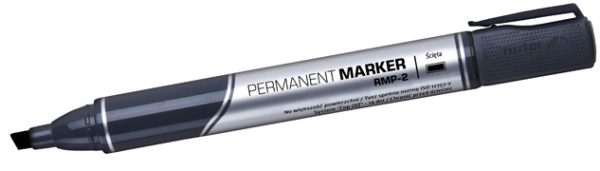 MERKINTÄTUSSI 2-4 MM VIISTOKÄRKI MUSTA RMP-2