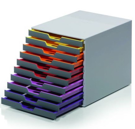 Durable Varicolor 10-os. vetolaatikosto