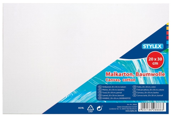 MAALAUSPOHJA PUUVILLA 3MM 20×30 CM STYLEX
