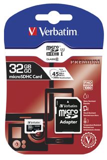 MUISTIKORTTI MICRO SDHC 32 GB CLAS 10 + ADAPTERI