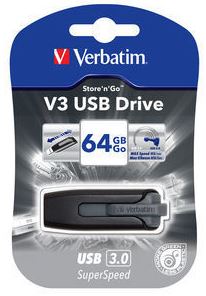 USB-MUISTITIKKU V3 64GB VERBATIM USB 3.0